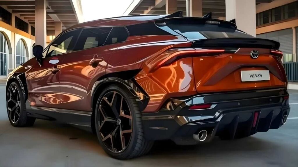 Toyota Venza 2026 hybrid SUV exterior design and features