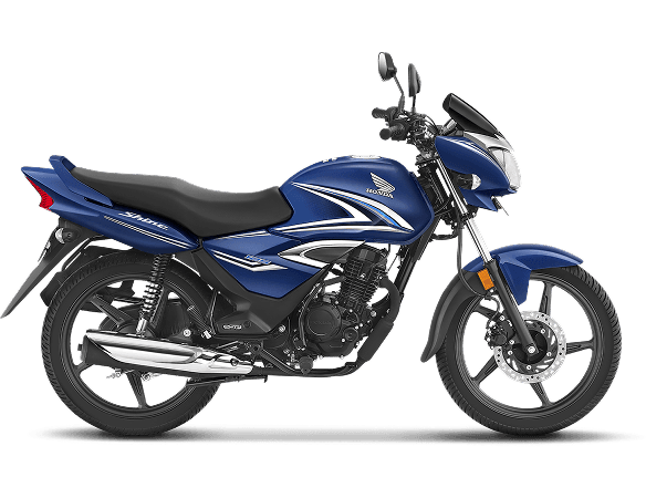 New Honda Shine 125 Limited Edition with brown alloy wheels and digital console